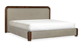 Bower King Bed Brown by Moe's Home at Eve Furniture