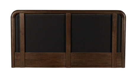 Bower Queen Bed Brown by Moe's Home at Eve Furniture