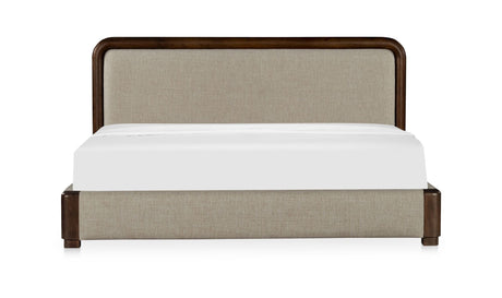 Bower Queen Bed Brown by Moe's Home at Eve Furniture