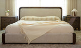 Bower Queen Bed Brown by Moe's Home at Eve Furniture