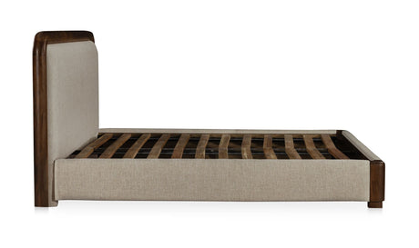 Bower Queen Bed Brown by Moe's Home at Eve Furniture