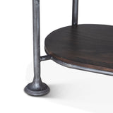 Bowery 34" Tall Oval Bar Cabinet by Home Trends & Design at Eve Furniture