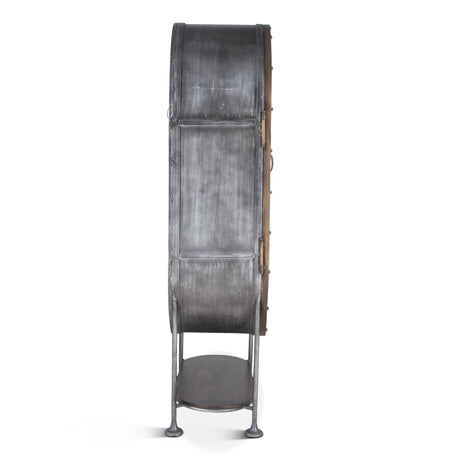 Bowery 34" Tall Oval Bar Cabinet by Home Trends & Design at Eve Furniture