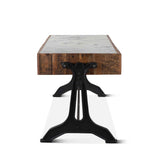 Bowery 63" Marble Office Desk by Home Trends & Design at Eve Furniture