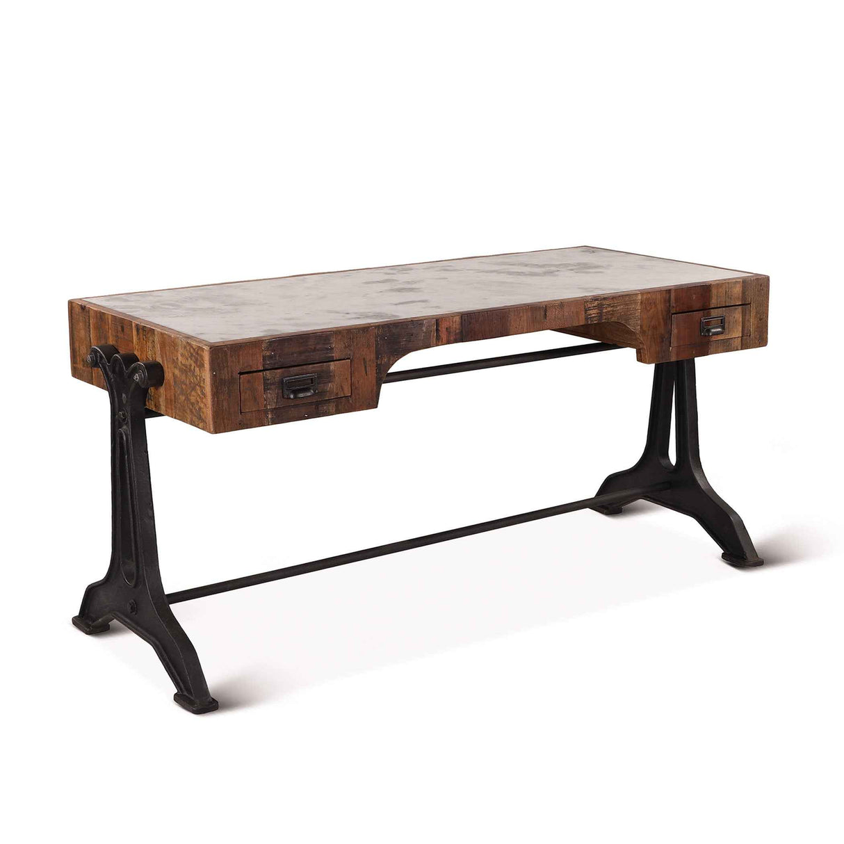 Bowery 63" Marble Office Desk by Home Trends & Design at Eve Furniture