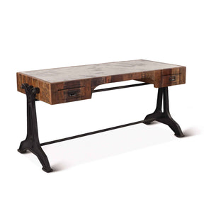 Bowery 63" Marble Office Desk by Home Trends & Design at Eve Furniture