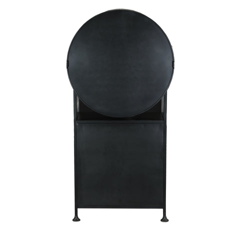 Bowery 74" Tall Round Bar Cabinet by Home Trends & Design at Eve Furniture