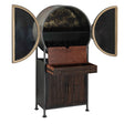Bowery 74" Tall Round Bar Cabinet by Home Trends & Design at Eve Furniture