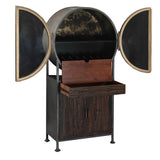 Bowery 74" Tall Round Bar Cabinet by Home Trends & Design at Eve Furniture