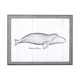 Bowhead Whale by Mercana Studio a Hand Embellished Textured Framed Art Print by Mercana at Eve Furniture