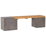 Bowman Outdoor Bench by Dovetail at Eve Furniture