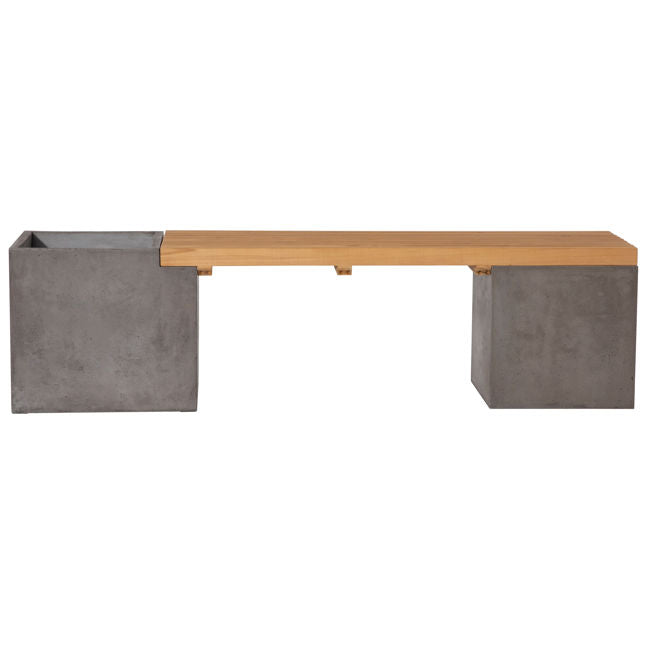 Bowman Outdoor Bench by Dovetail at Eve Furniture