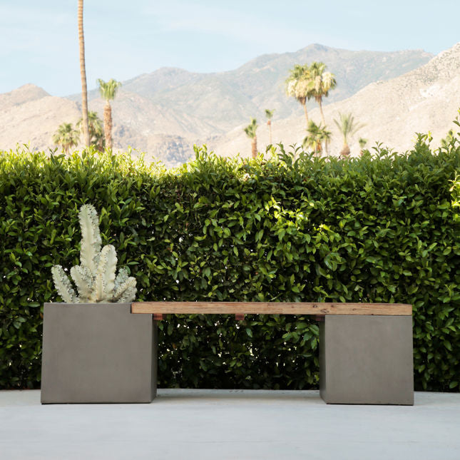 Bowman Outdoor Bench by Dovetail at Eve Furniture