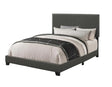 Boyd Charcoal Full Upholstered Bed with Nailhead Trim by Coaster at Eve Furniture