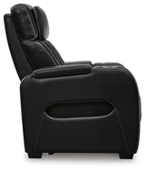 Boyington Black Power Recliner by Ashley at Eve Furniture