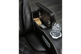 Boyington Black Power Reclining Sofa & Loveseat by Ashley at Eve Furniture