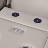 Boyington Gray Power Reclining Sofa by Ashley at Eve Furniture