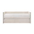 Boynton Beige Daybed with Trundle by Homelegance at Eve Furniture
