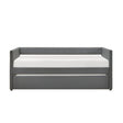 Boynton Dark Gray Daybed with Trundle by Homelegance at Eve Furniture