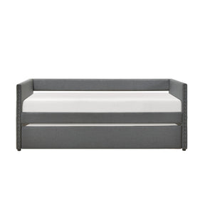 Boynton Dark Gray Daybed with Trundle by Homelegance at Eve Furniture