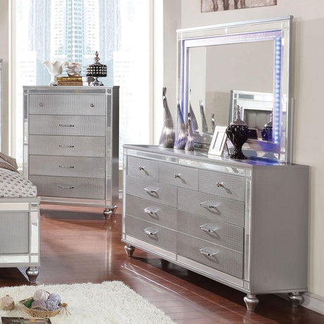 Brachium Silver Chest by Furniture of America at Eve Furniture
