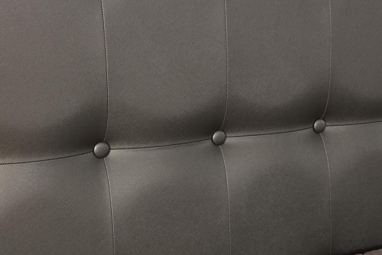 Brachium Silver LED King Bed by Furniture of America at Eve Furniture