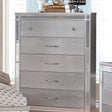 Brachium Silver Chest by Furniture of America at Eve Furniture