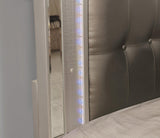 Brachium Silver LED Queen Bed by Furniture of America at Eve Furniture
