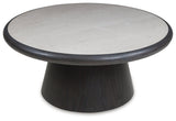 Bracken Dark Brown Coffee Table by Ashley at Eve Furniture