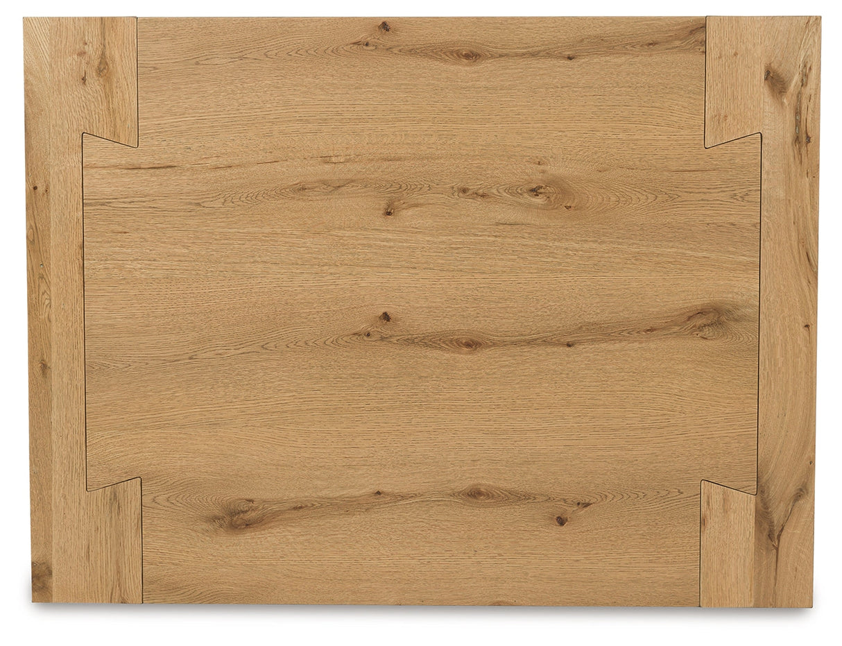 Bracken Light Brown Coffee Table by Ashley at Eve Furniture