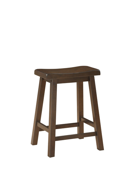 Bracknell Brown Cherry 3-Piece Counter Height Set by Homelegance at Eve Furniture