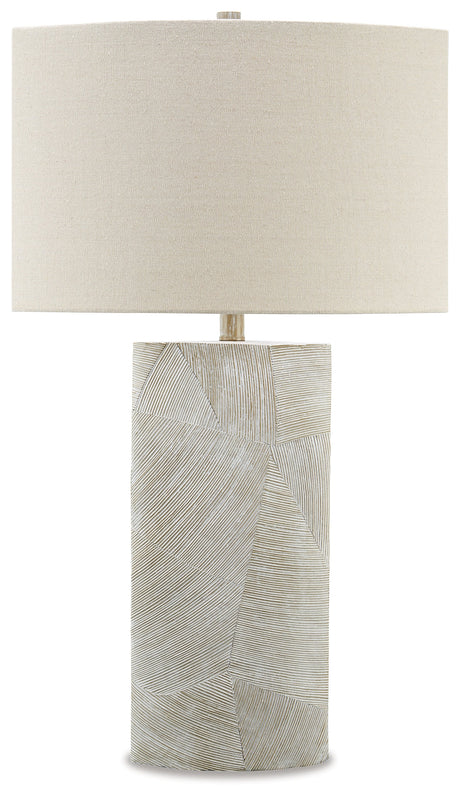 Bradard 2-Piece Table Lamp Set in Brown by Ashley at Eve Furniture