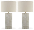 Bradard 2-Piece Table Lamp Set in Brown by Ashley at Eve Furniture
