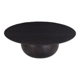Bradbury Black Large Coffee Table by MOES at Eve Furniture