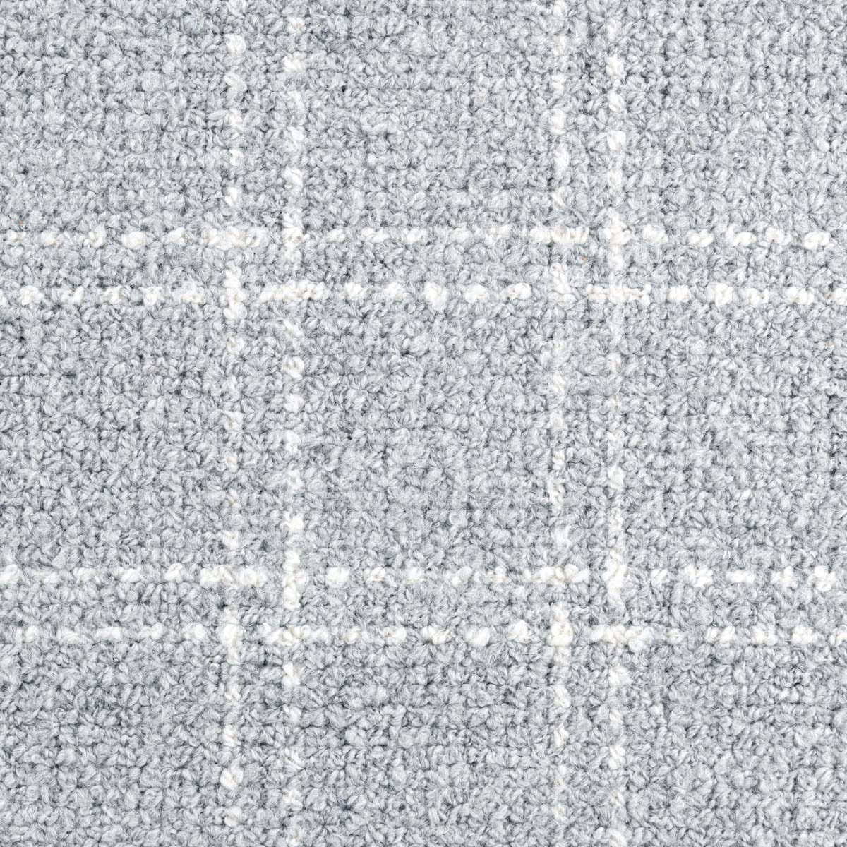 Bradbury Check Pearl/Gray Wool Rug by Classic Home at Eve Furniture