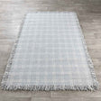 Bradbury Check Pearl/Gray Wool Rug by Classic Home at Eve Furniture