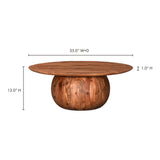 Bradbury Natural Coffee Table by MOES at Eve Furniture