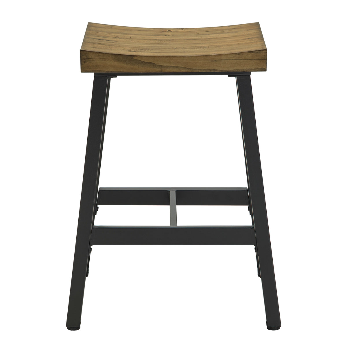 Braddock Brown/Black Counter Height Stool, Set of 4 by Homelegance at Eve Furniture