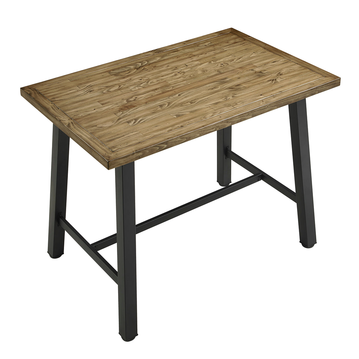 Braddock Brown/Black Counter Height Table by Homelegance at Eve Furniture