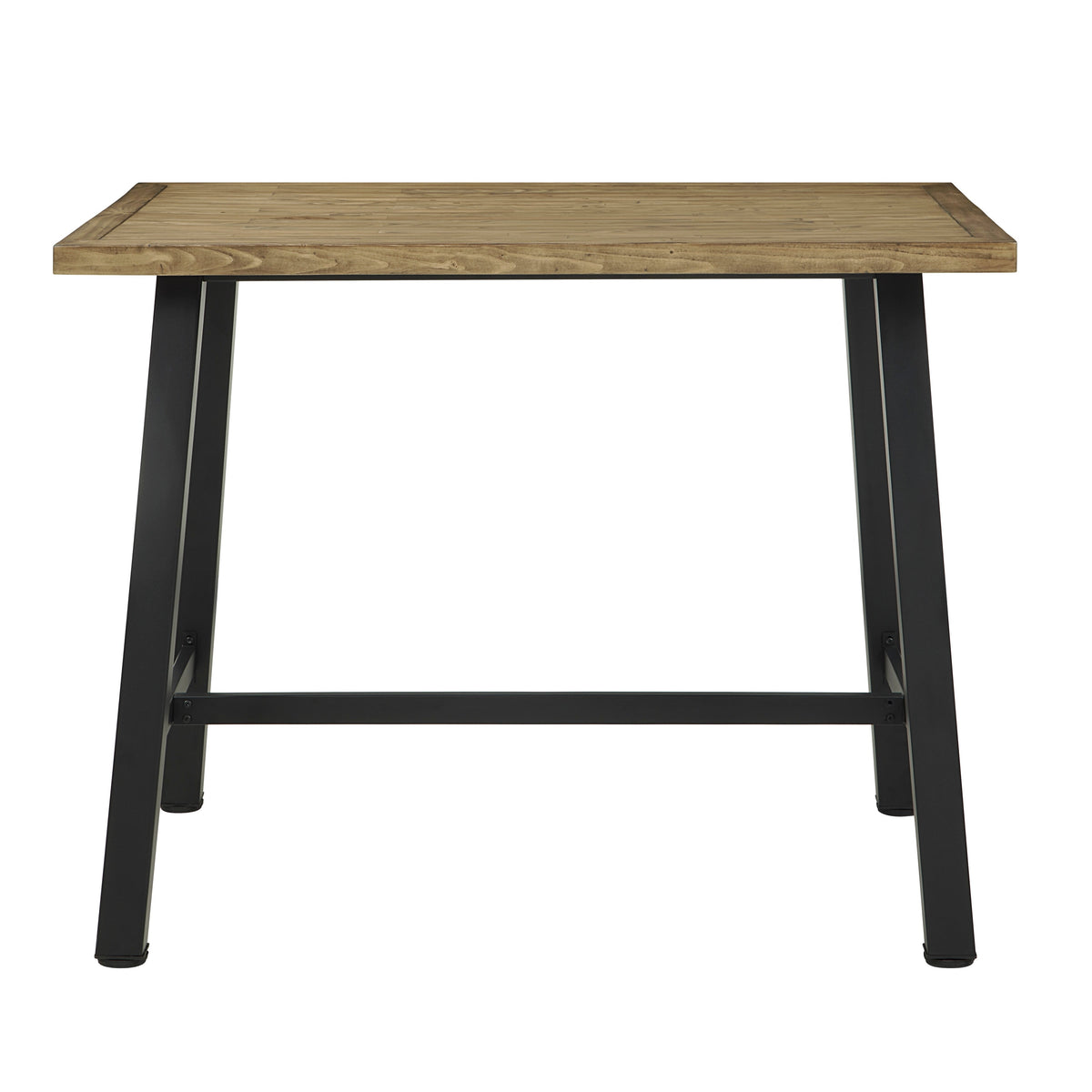 Braddock Brown/Black Counter Height Table by Homelegance at Eve Furniture
