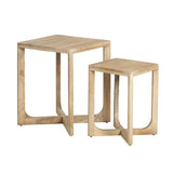 Braden Brown 2-Piece Accent Table Set by Crestview at Eve Furniture