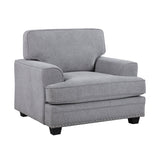 Bradford Gray Chair by Homelegance at Eve Furniture