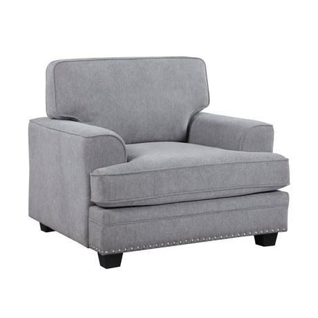 Bradford Gray Chair by Homelegance at Eve Furniture