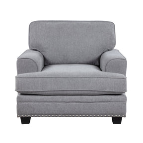 Bradford Gray Chair by Homelegance at Eve Furniture