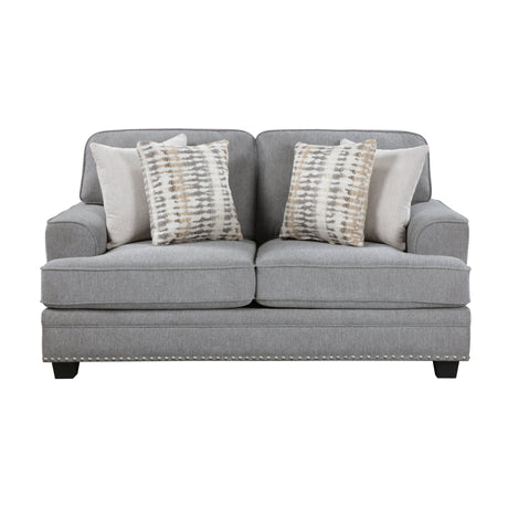 Bradford Gray Living Room Set by Homelegance at Eve Furniture