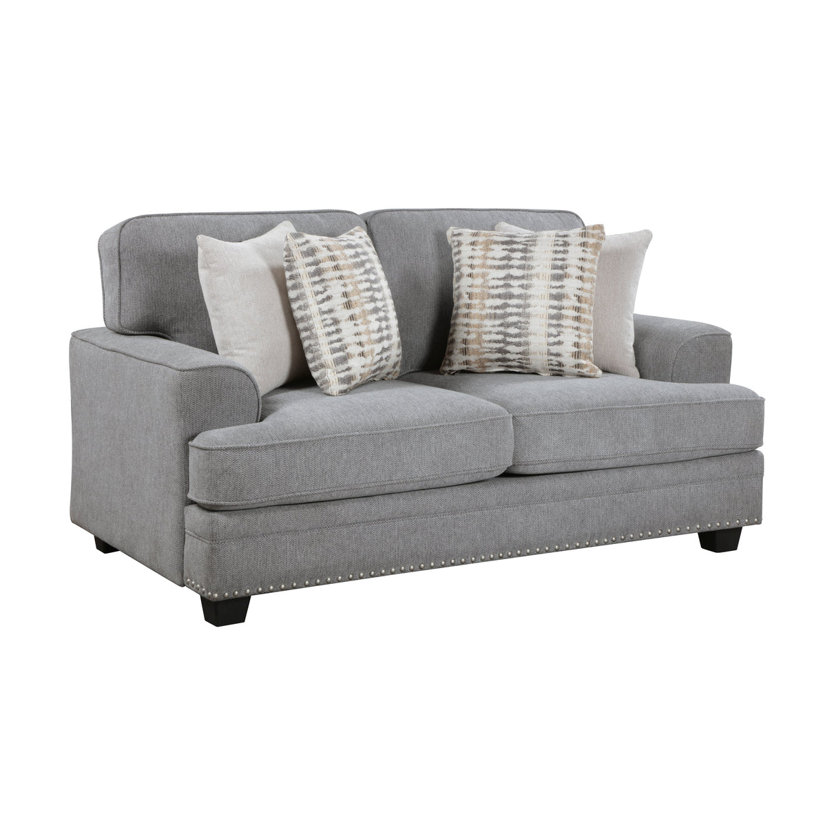 Bradford Gray Living Room Set by Homelegance at Eve Furniture