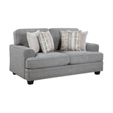 Bradford Gray Living Room Set by Homelegance at Eve Furniture