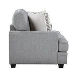 Bradford Gray Living Room Set by Homelegance at Eve Furniture