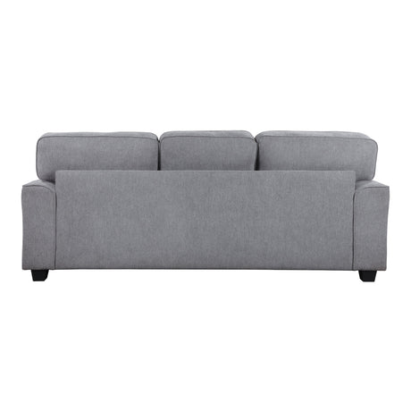 Bradford Gray Sofa by Homelegance at Eve Furniture