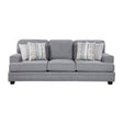 Bradford Gray Sofa by Homelegance at Eve Furniture